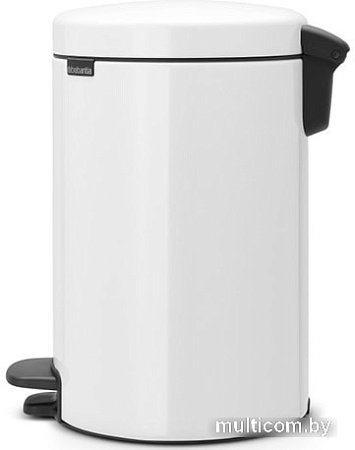 Brabantia Pedal Bin NewIcon с корзиной 12 л (белый)