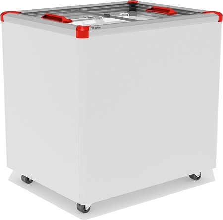 Морозильный ларь Gellar FG 250 C (красный)