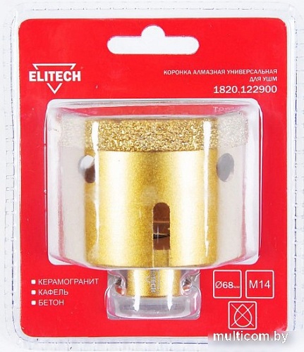 Коронка ELITECH 1820.122900