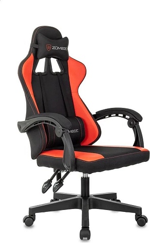 Игровое (геймерское) кресло Бюрократ Zombie Rudger (черный/красный)