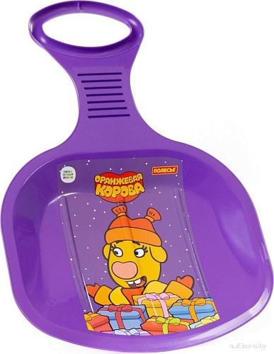 Ледянка Полесье №2 Оранжевая корова 96517