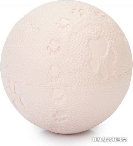 Игрушка для собак Beeztees Мяч резиновый розовый 6 см