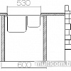 Кухонная мойка Asil AS 261-R (полированная, 1 мм)