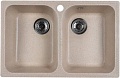 Кухонная мойка Marblan Duas (гранит, с сифоном)