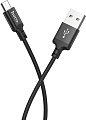 Кабель Hoco X14 Times speed USB Type-A - MicroUSB (2 м, черный)