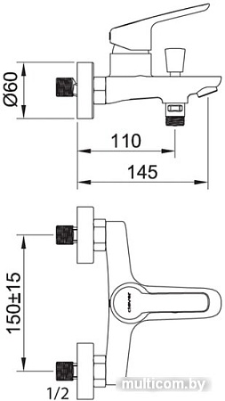 Смеситель Clever Panam Evo Elegance 60545