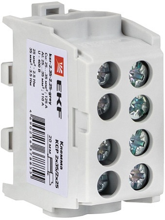 Клемма EKF PROxima KSR-2.35-2.25-Grey