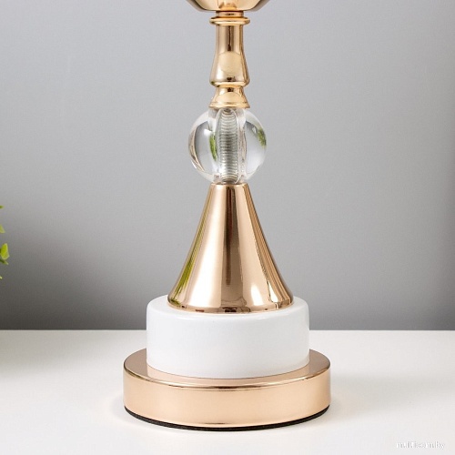 Торшер Risalux Марфа 9613779 (белый/золото)