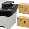 МФУ Kyocera Mita ECOSYS M2040dn + 2 дополнительных картриджа TK-1170)