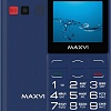 Кнопочный телефон Maxvi B231 (синий)