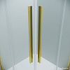 Душевой уголок Grossman Galaxy 100x80x195 300.K33.01.1080.32.00 (золото сатин/прозрачное стекло)
