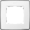 Рамка Simon 82 Detail 8201610-244 (белый/хром)