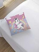 Чехол на подушку JoyArty Музыкальный единорог sl_11990