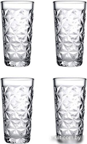 Набор стаканов для воды и напитков Pasabahce Estrella 520605B (4 шт)