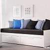 Кровать Ikea Бримнэс 200x80-160 (белый) 603.691.32