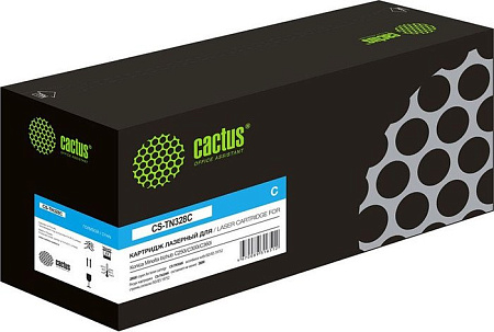 Картридж CACTUS CS-TN328C (аналог Konica Minolta TN328C)