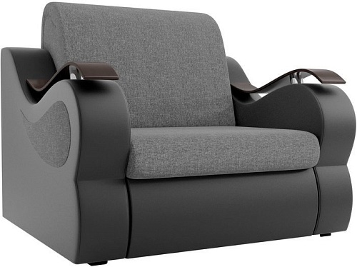 Кресло Лига диванов Меркурий 100684 80 см (серый/черный)