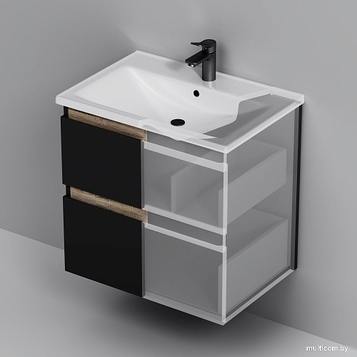 AM.PM Тумба под умывальник X-Joy M85-FHX0652BM-WCC0652WG