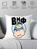 Декоративная подушка Print Style ВМФ 40x40plat20