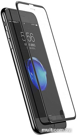 Защитное стекло Case 3D Rubber для Apple iPhone 14 Plus (черный глянец)