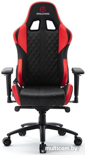Кресло Evolution Racer M (черный/красный)