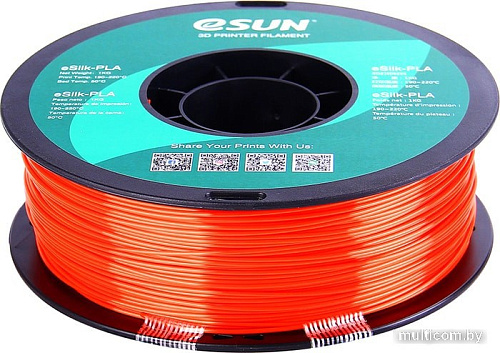 eSUN eSilk PLA 1.75 мм 1000 г (яхонтовый)