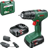 Дрель-шуруповерт Bosch EasyDrill 18V-40 06039D8005 (с 2-мя АКБ 2 Ач, кейс)