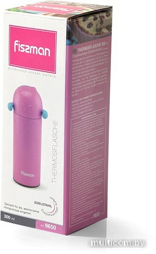 Термос Fissman 9650 300 мл (розовый)