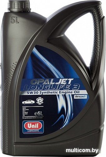 Моторное масло Unil Opaljet Longlife 3 5W-30 5л