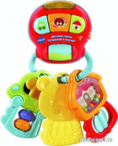 Интерактивная игрушка VTech Детские ключи Открывай и изучай 80-505126