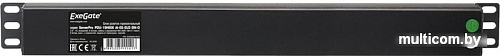 Блок розеток ExeGate ServerPro PDU-19H606 Al-6S-EU2CU-SW-O