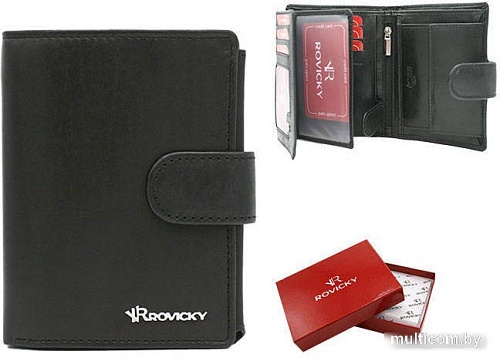 Кошелек Cedar Rovicky R-N4L-VCT (черный)