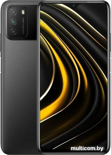 Смартфон POCO M3 4GB/128GB международная версия (черный)