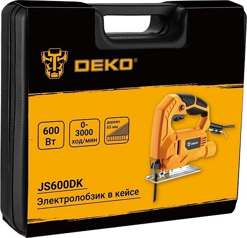 Электролобзик Deko JS600DK 084-1102 (кейс)