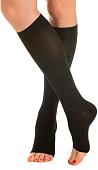 Чулки компрессионные Польза 3001 ниже колена 1 кл.к. (р.4 (L), рост2, черный)