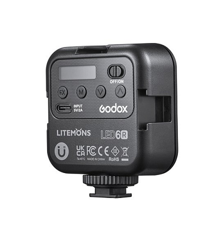 Лампа Godox LED6R RGB накамерный