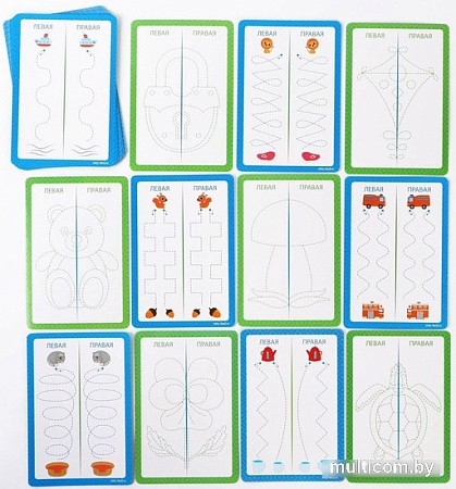 Развивающая игра Лас Играс Рисуй двумя руками. Шаг 2 5415759