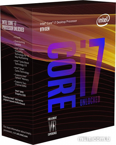 Процессор Intel Core i7-8700K (BOX)