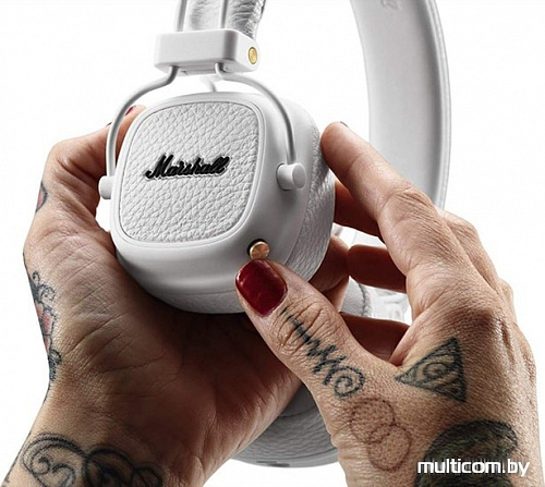 Наушники Marshall Major III Bluetooth (белый)