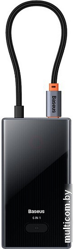 Док-станция Baseus Focus Series 6 Port Type-C Hub Adapter WKYY030313