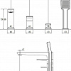 Смеситель Omnires Parma PM7432BL