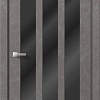Межкомнатная дверь MDF-Techno Dominika Loft 403 40x200 (бетон серый/лакобель черный)