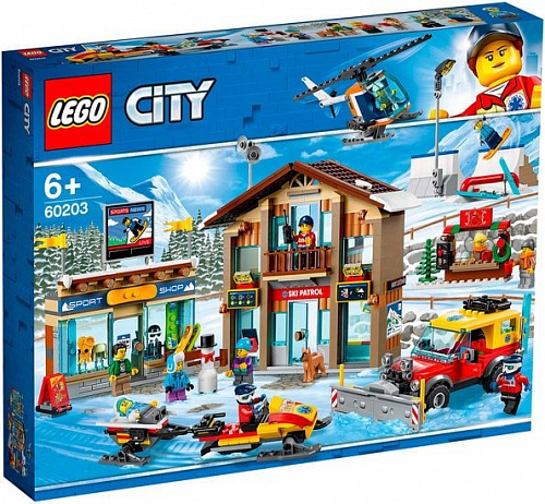 Конструктор LEGO City 60203 Горнолыжный курорт