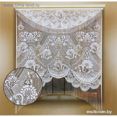 Тюль Лента 1108581 1.7x2.2 м (белый)