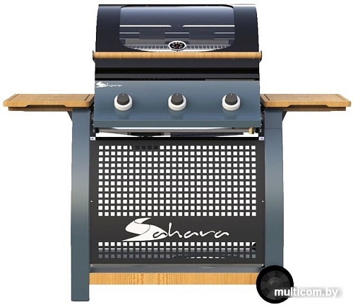 Газовый гриль для дачи Sahara 3 Burner Oak