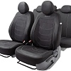 Комплект чехлов для сидений Autoprofi Arrow ARW-1102 (черный/темно-серый)