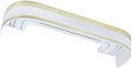 Карниз для штор Legrand Монарх 48070374 (4 м, белый глянец)