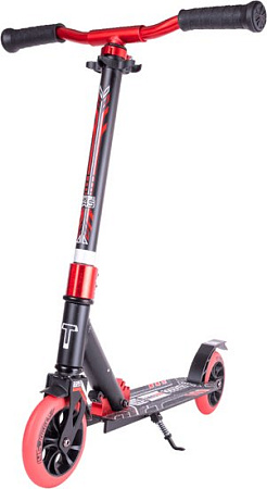 Самокат Tech Team Jogger 145 2022 (черный/красный)