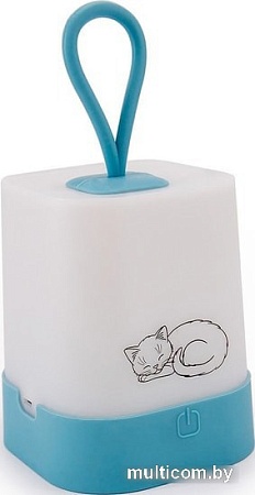 Фонарь Яркий луч LT-6 Барсик (голубой)