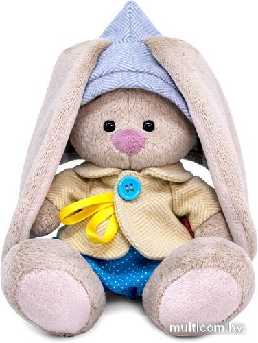 Классическая игрушка BUDI BASA Collection Зайка Ми в твидовом костюме с юбочкой Малыш SidX-425